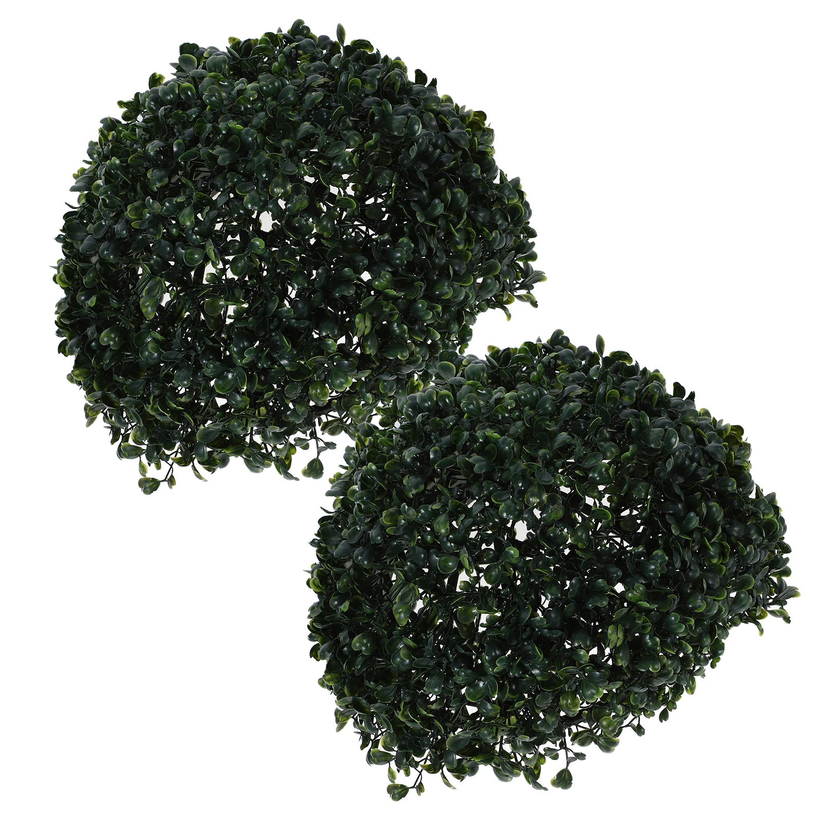 Grass Ball Decoration 28cm Green Artificial Plant Balls Plastic Home Restaurant Decor Simulation Boxwood Topiary Hanging