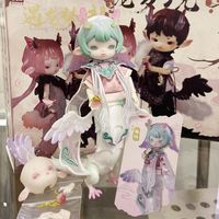 Penny Box Obtisu11 1/12 Bjd Doll Blind Box Loong Fantasia Series Anime Dragons Figure Fantastic Model Mystery Box Surprise Box