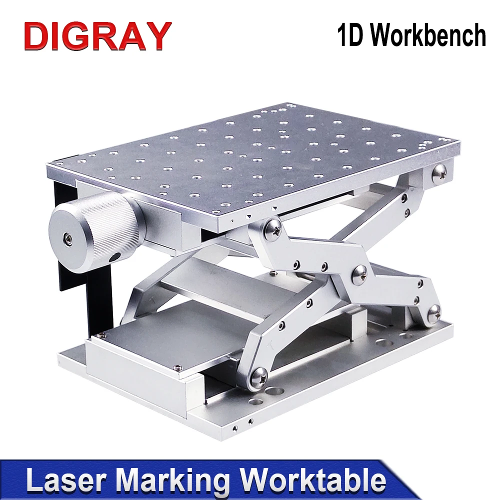 

DIGRAY 1 Axis Moving Table 210*150mm Working Size Z AXIS Table Portable Cabinet Case DIY Part for Laser Engraving Machine