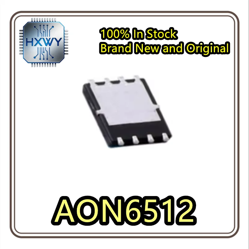 (3/10 pcs) AON6512    6512 DFN56 package  100% brand new  Electronics  Integrated circuits  Stock running low