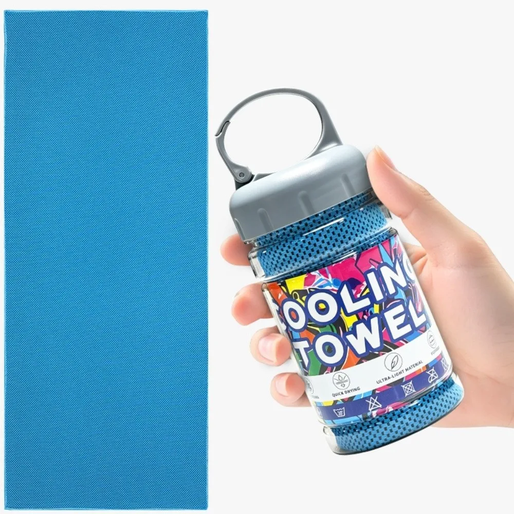 New Breathable Cooling Towel Quick Drying Lightweight Ice Wipes Sunstroke Prevention Ultra Soft Yoga Swimming Gym Towel Summer