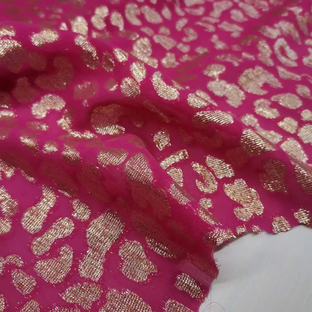 Metal Brocade Silk Somali Dirac Jacquard With Metallic Lurex Mulberry Soie Saree Dress Tissue