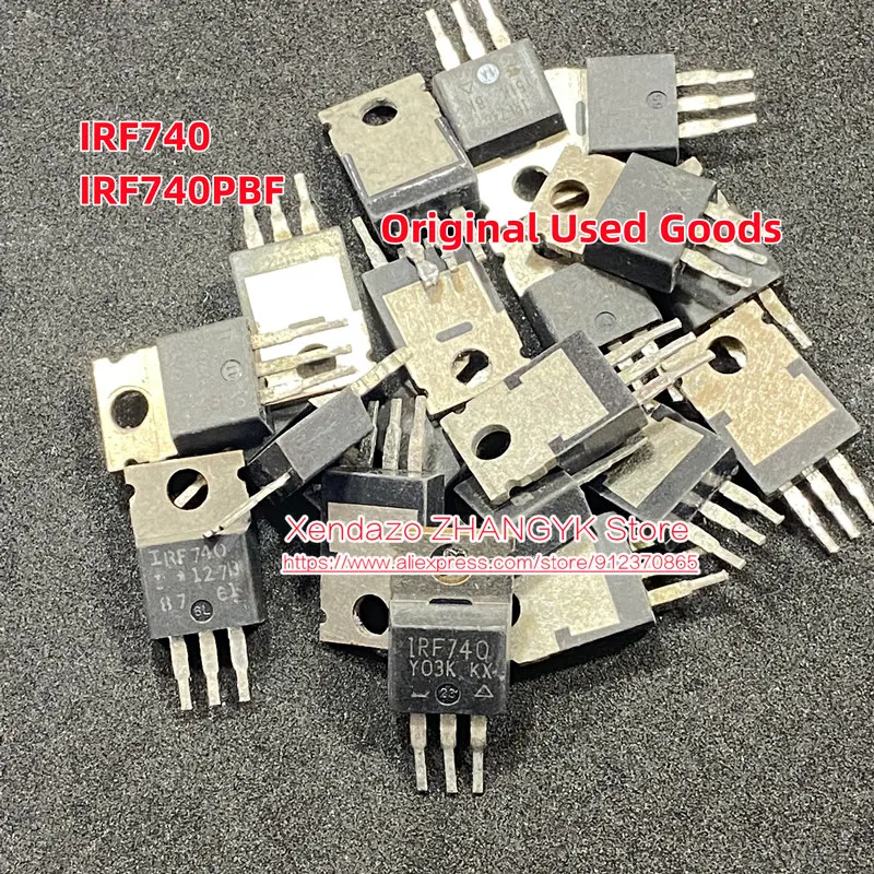 10 pièces/lot IRF740 IRF740N IRF740A IRF740B TO-220 MOSFET N-CH 400V 10A TO220AB