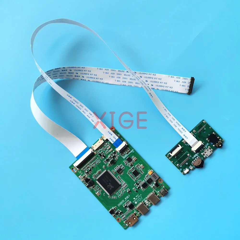

DIY Kit плата драйвера ЖК-контроллера для NT116WHM-N11/N21 NV116WHM-N41 1366x768 11,6 "матрица ноутбука EDP 30-контактный 2TYPE-C Mini-HDMI