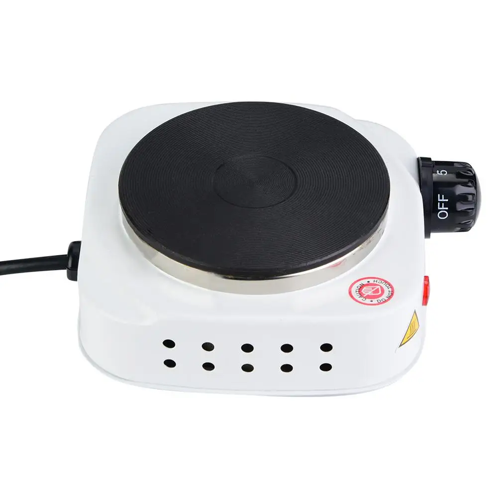 110V 220V Electric Hot Plate Mini stove Coffee Heater Milk Tea Mocha Heating Stove Cooking Pot Oven Small Furnace Cook US plug