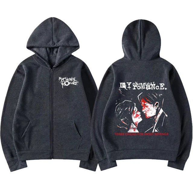 Rock Band My Chemical Romance Mcr Dead Zipper Hoodie Black Parade Punk Emo Zip Up Sweatshirt Men Fashion Vintage Hip Hop Hoodies AliExpress