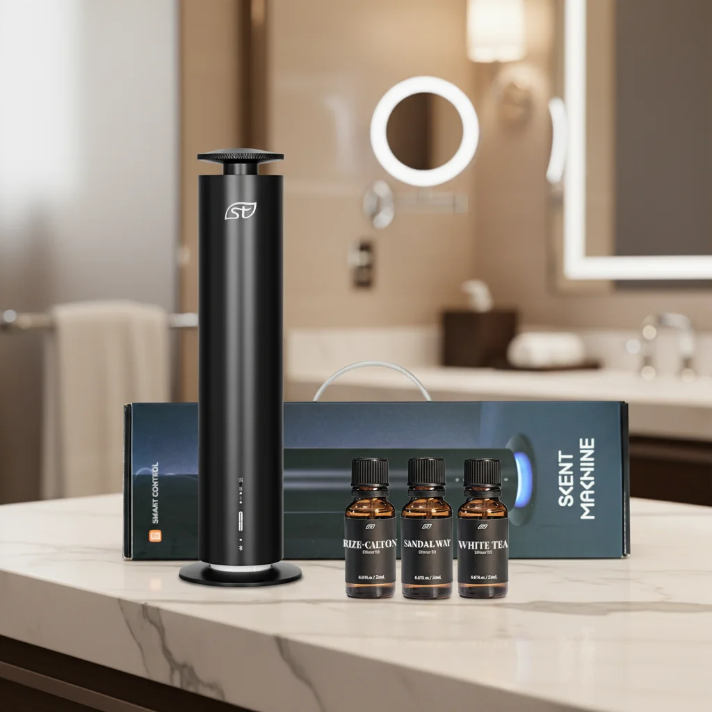 Scentop 120ml Capacity Anhydrous Aromatherapy Essential Oil Home Aromatherapy Machine with Color Box Set Suitable