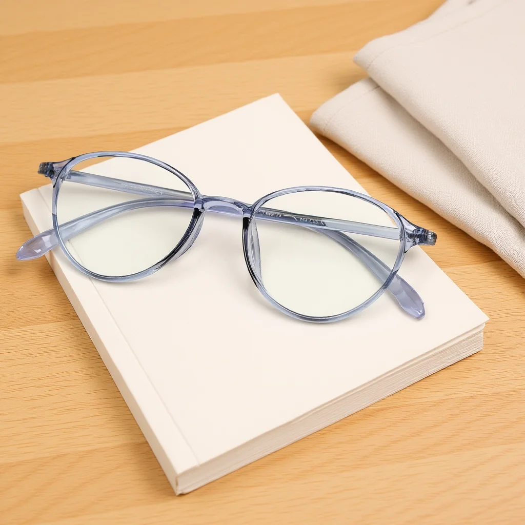Minimalist Eyeglasses Oval Prescription Compatible Glasses Tr90 Eyeglasses Frames Minimalist Oval Eyeglasses Frames For Daily