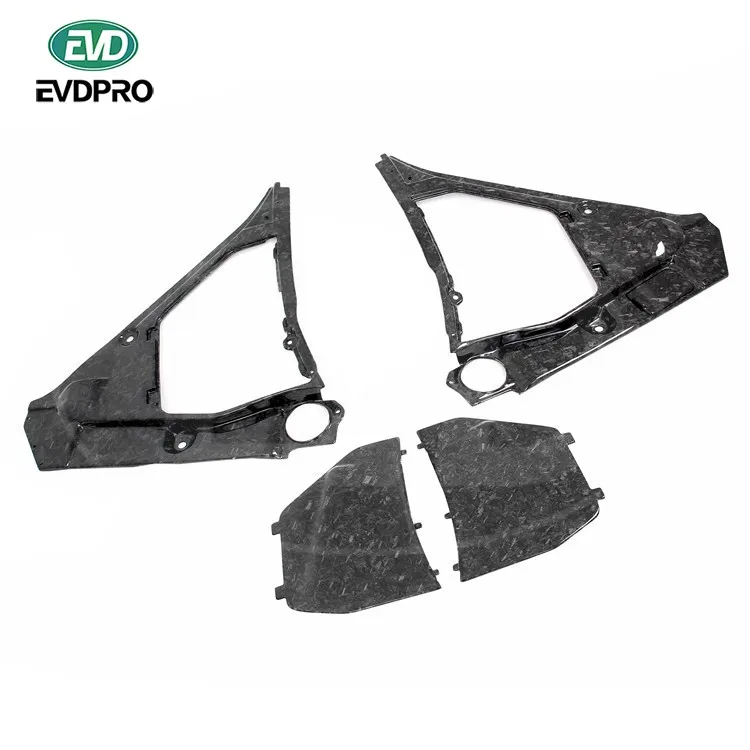 

For Nissan R35 GTR 2008-2016 Forged Carbon Fiber Brake Fulid & Battery Cover