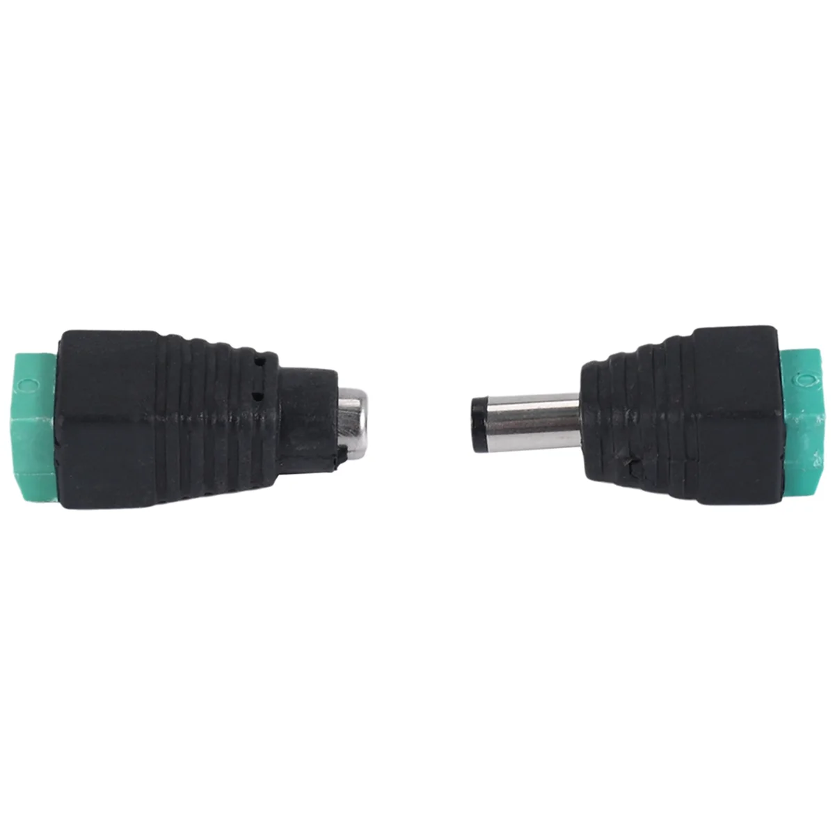 

2 plug male and female 5.5 x 2.1 mm DC jack, surveillance camera EU power plugAB32