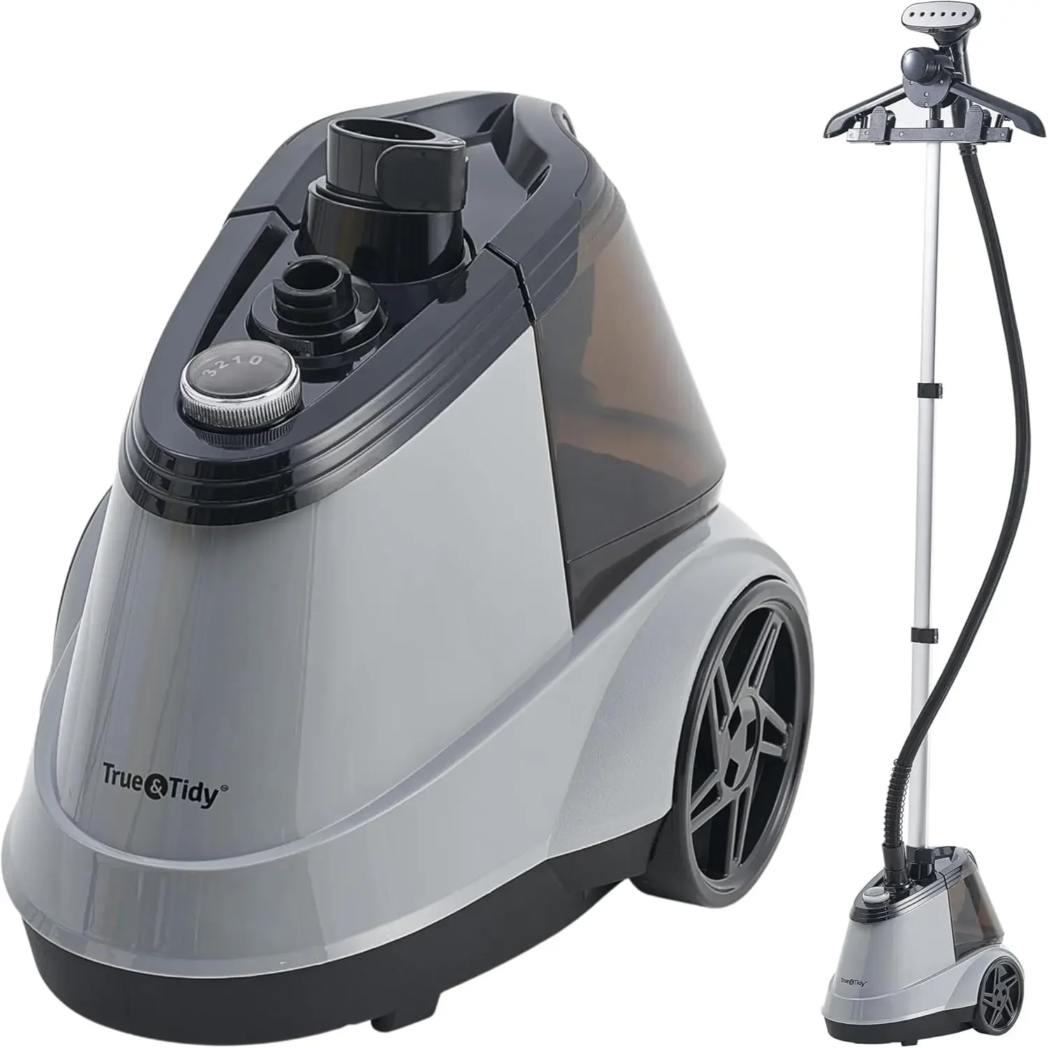 & Tidy® Commercial Standing Clothes Steamer, Heavy Duty with 90+ mins of Steam Time, For Home and Commercial Use, 1800 watts of