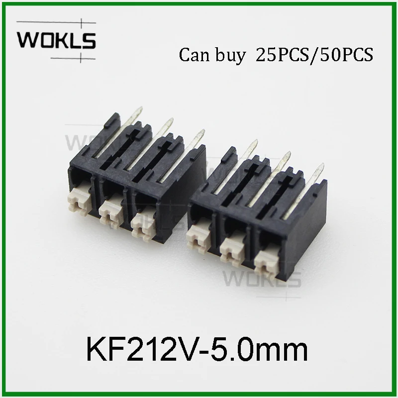 Conector terminal de fiação de mola rápida 25 peças/50 peças dg212v/dg/spt1.5/kf2050av