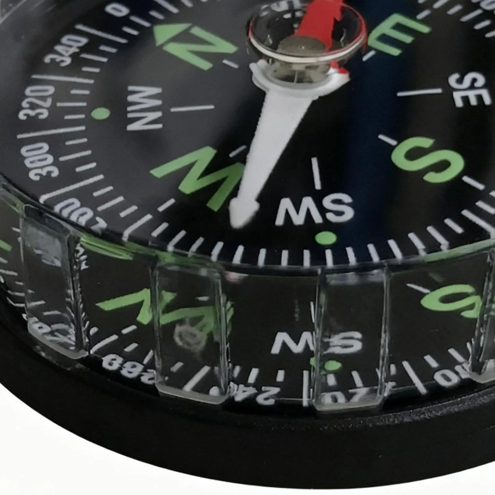 1/3/5 Stück Mini-Kompass für den Außenbereich, 45 mm, Navigationskompass, Taschenkompass für Camping, Wandern, Orientierungshilfe im Freien, Überlebensausrüstung. – Detail 4