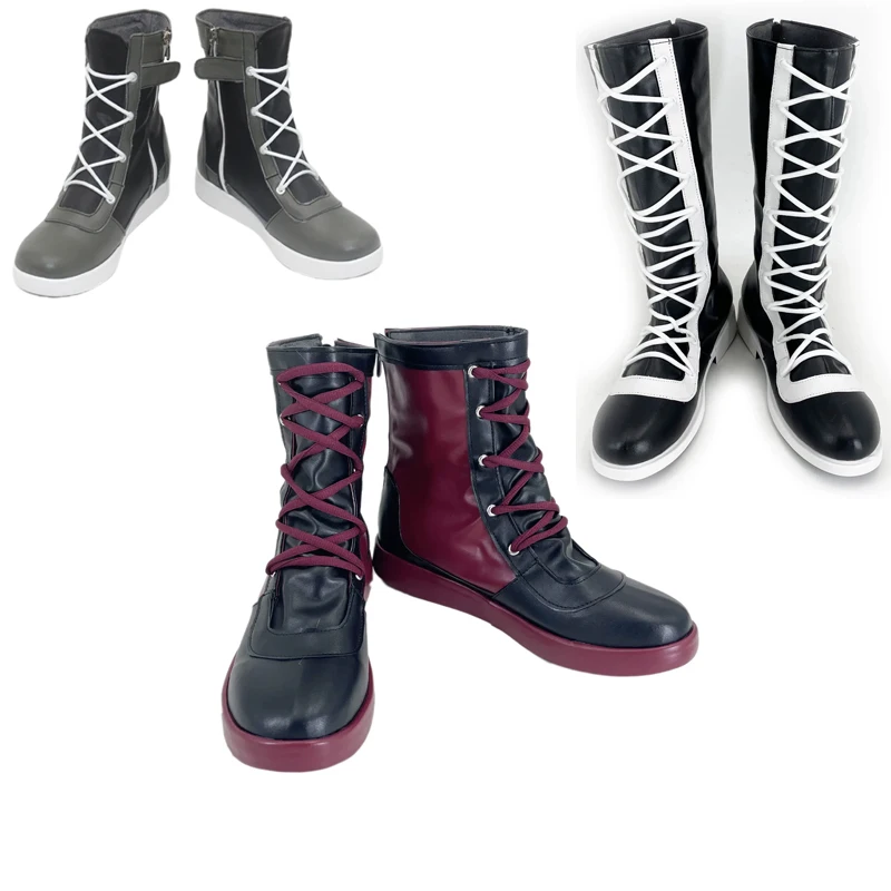 

New Tougen Masumi Yodogawa Shiki Ichinose Boots Cosplay Anime Demon Tsubakiri Momomiya Shoes Custom-made