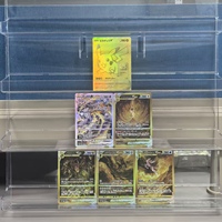 6Pcs Japanese Pokemon Collection Cards VSTAR 25TH Pikachu Mewtwo Giratina Dialga Arceus Palkia Classic Game Anime Cards Gift