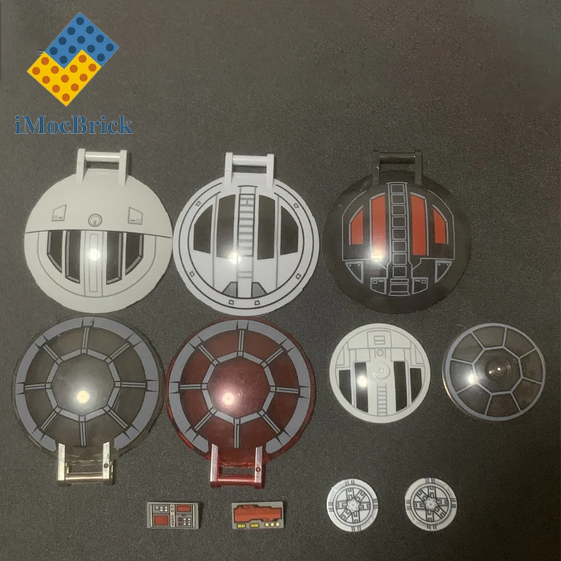 Mocs Sets TIE Advanced Brute Fighter Cockpit Print PART muslimax 18675pr0001 muslimatexaydish 6x6 invertito