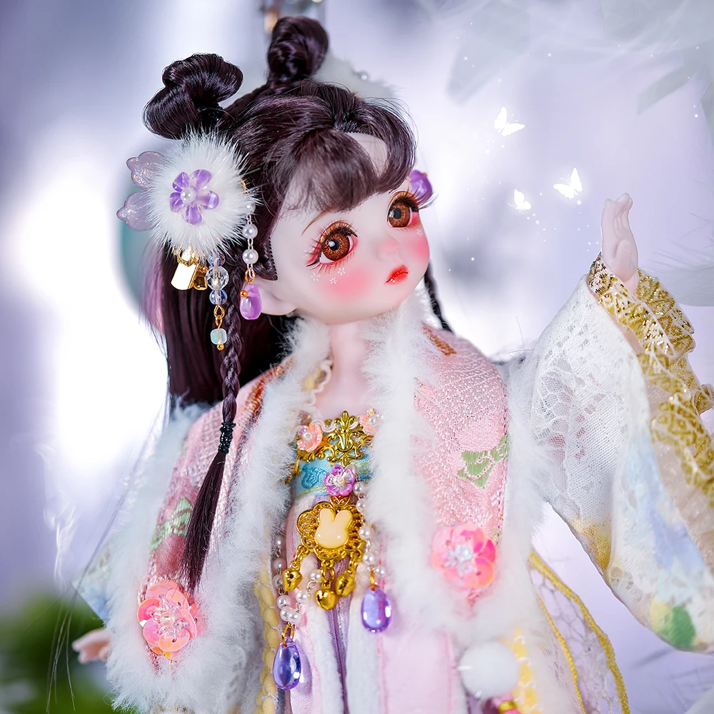 

Dream Fairy 1/6 BJD Dolls Chinese mythological figures,clothes shoes Series 28cm Ball Jointed Dolls Full Set Gift for Girls