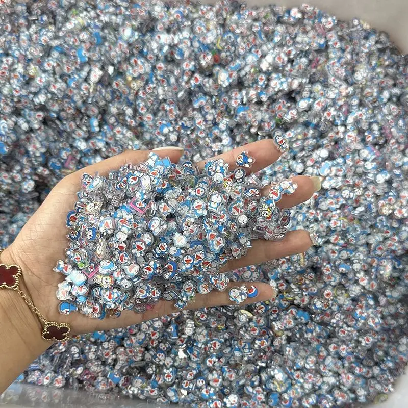 عبقور 1 سنتيمتر الأطفال DIY التصحيح شخصيات كرتونية مختلطة Patch بها بنفسك التصحيح الوجهين فيلم إطار الصورة الشفافة اكسسوارات الهدايا #5