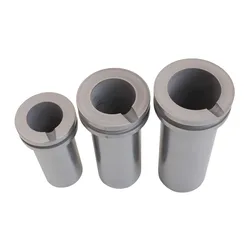 Graphite Crucible Melting Furnace Accessories for Gold & Silver - Jewelry Casting Tools with 1KG/2KG/3KG Capacity