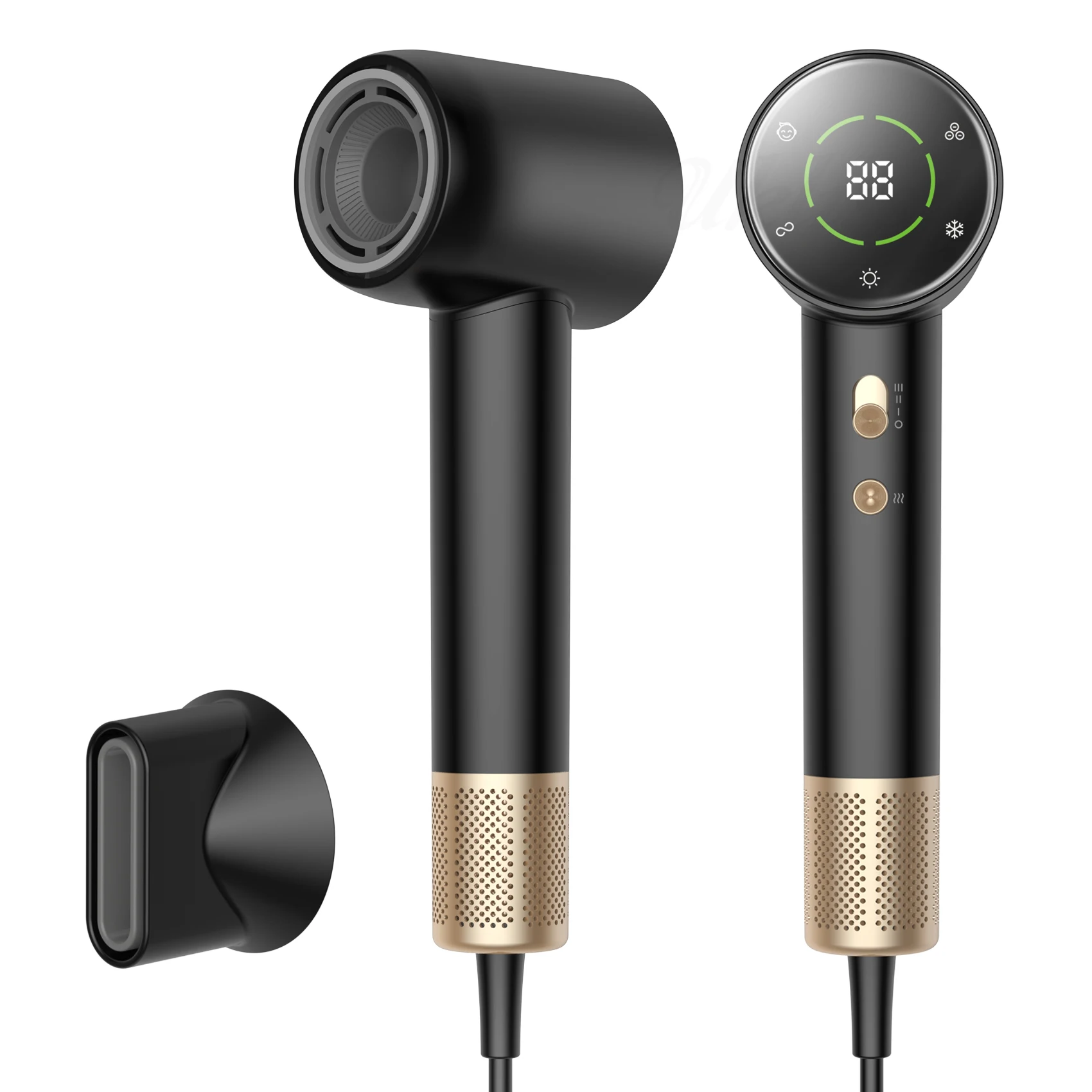 Súper secador de pelo sin hojas, cuidado Personal del cabello, herramienta de iones negativos, secador de pelo eléctrico de anión constante