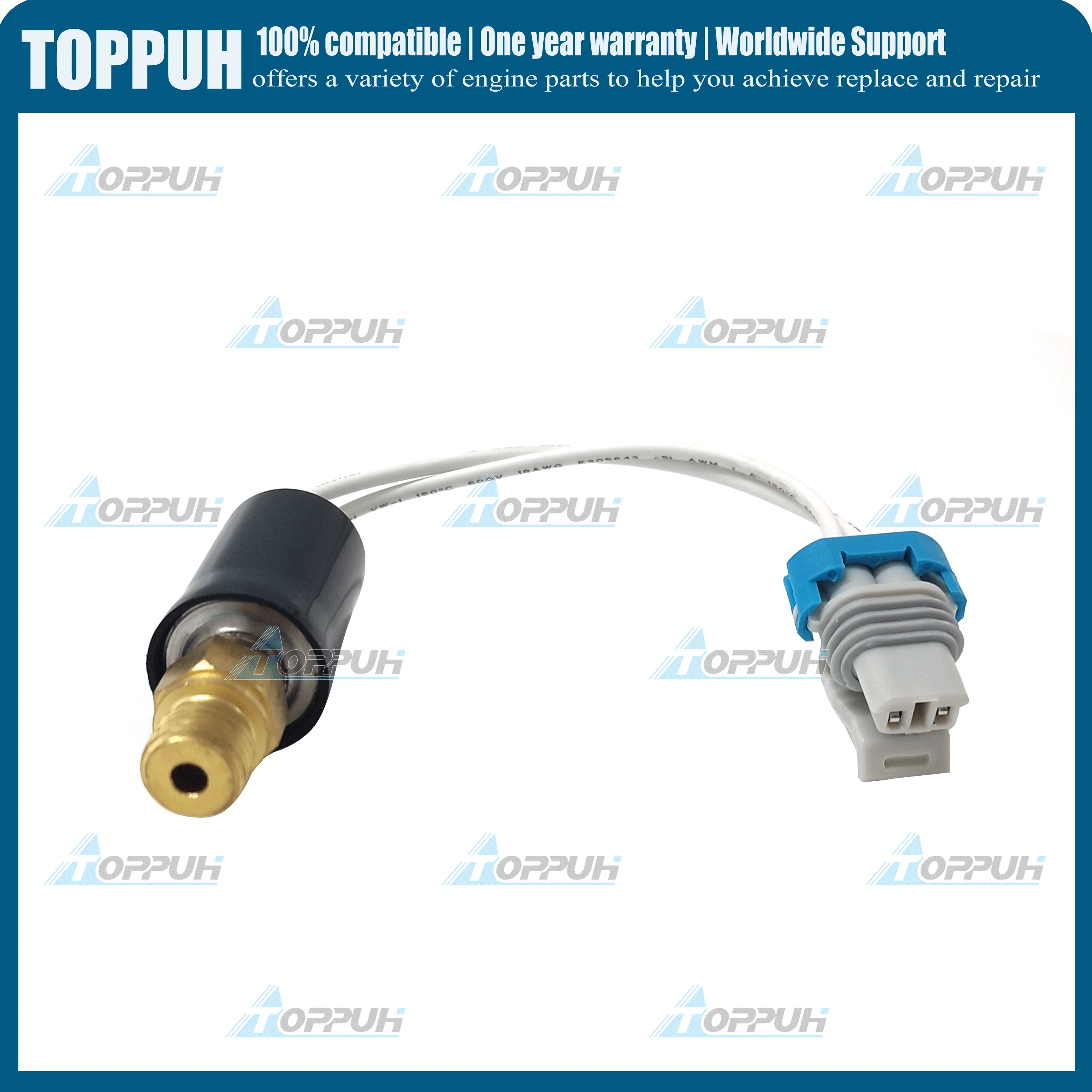 TOPPUH IN STOCK FAST SHIPPING Transmission Oil Pressure Sensor RE212870 for John Deere 7330, 7420, 7430+