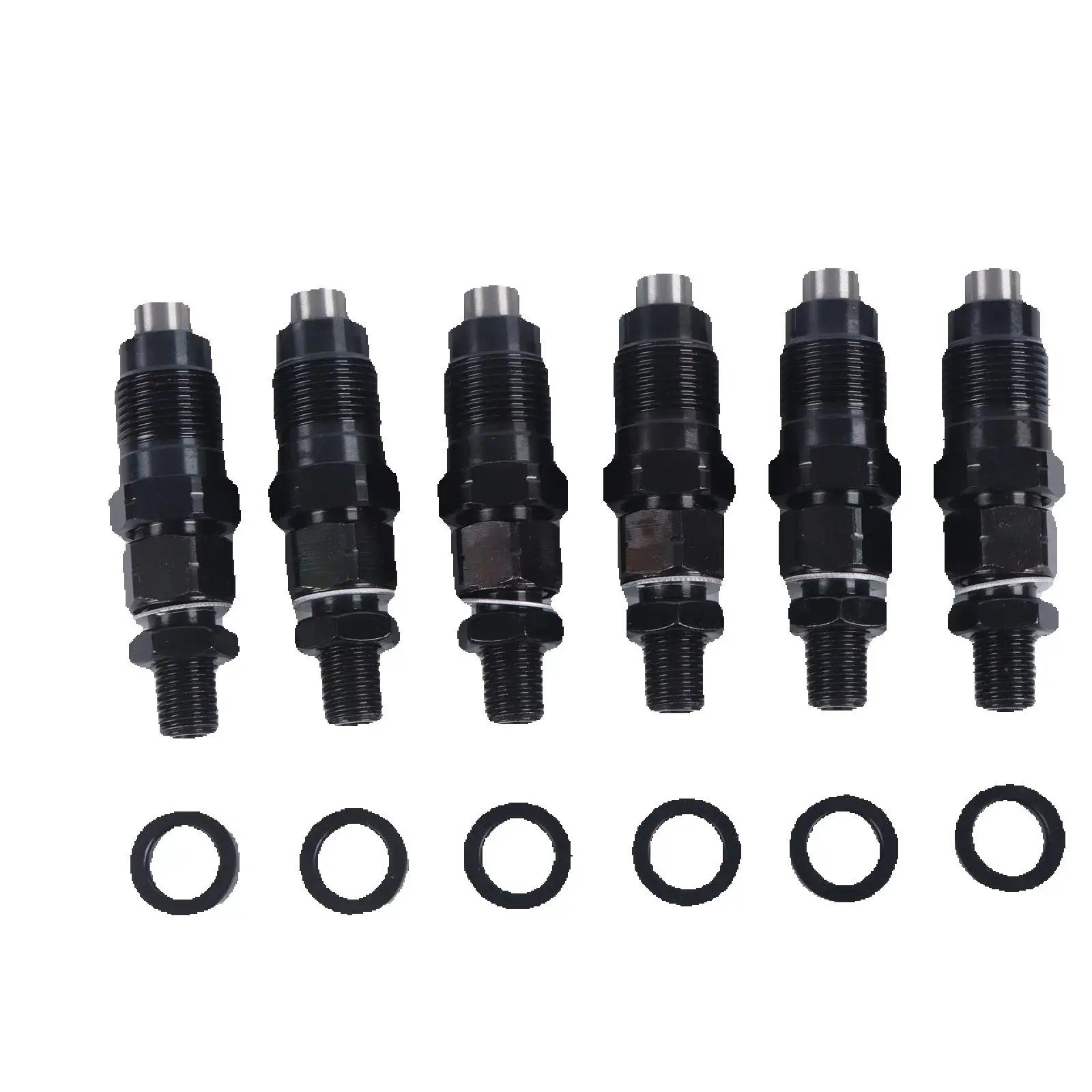 

6 шт. топливная форсунка 093500-3400 23600-64050 для Toyota Landcruiser 1990-2003 1 Гц 4,2 л