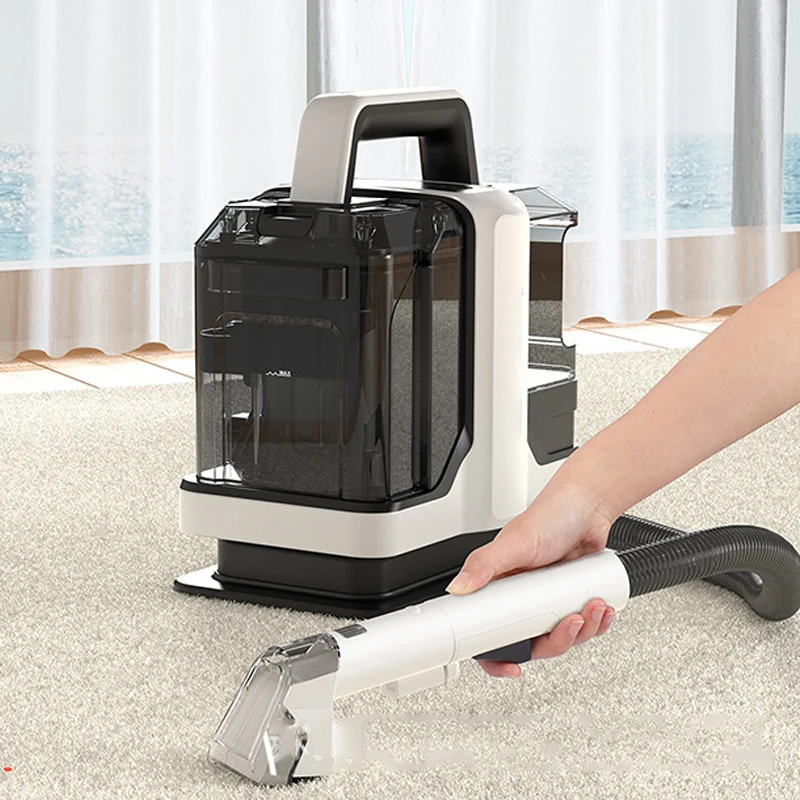 เครื่องทำความสะอาดโซฟาผ้าอเนกประสงค์ เครื่องดูดฝุ่นในครัวเรือน แบบฉีด-ดูดในตัว สำหรับทำความสะอาดพรมและผ้าม่าน