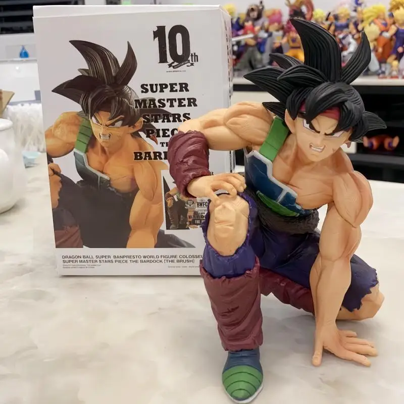 

In Stock Genuine Banpresto Dragon Ball Z Worldcon Bwfc Smsp 17cm Burdock Squat Action Figures Model Ornament Toys Holiday Gifts