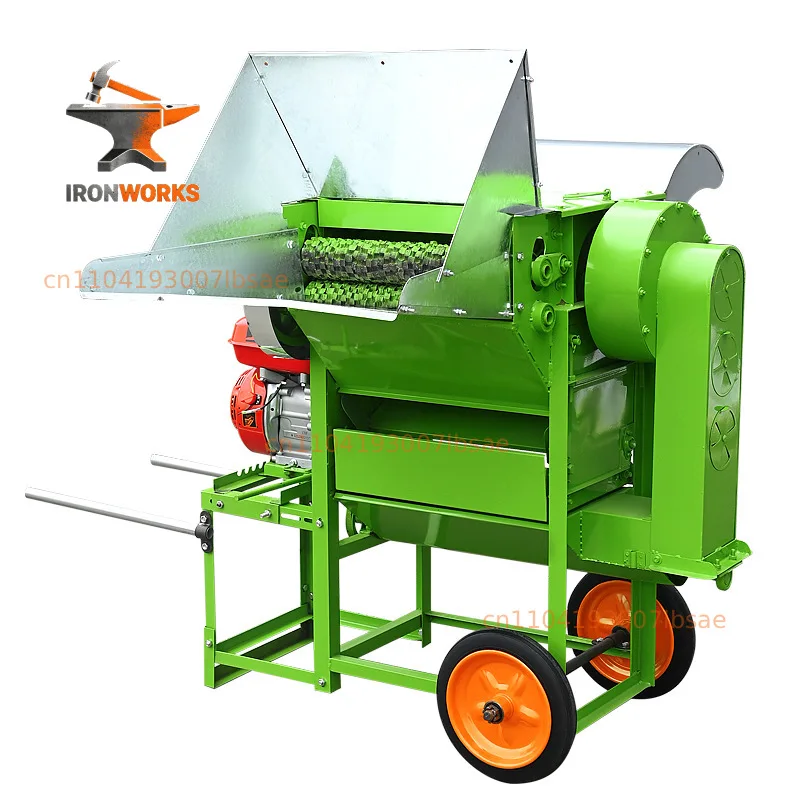 Multifunctional thresher New rice thresher Full feed rapeseed wheat sorghum soybean thresher manufacturer