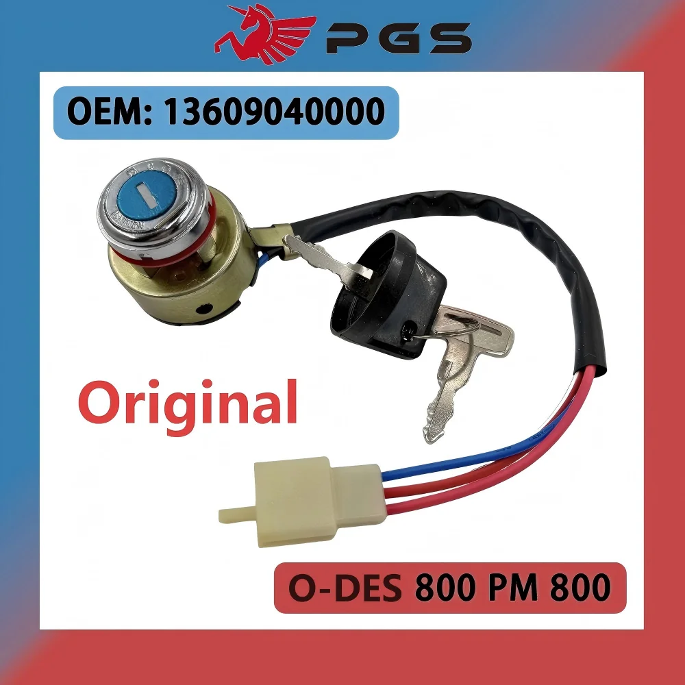 Original 800CC Ignition Lock Kit Fit For AODES 800 Russian Mechanics RM800 PM 800 13609040000