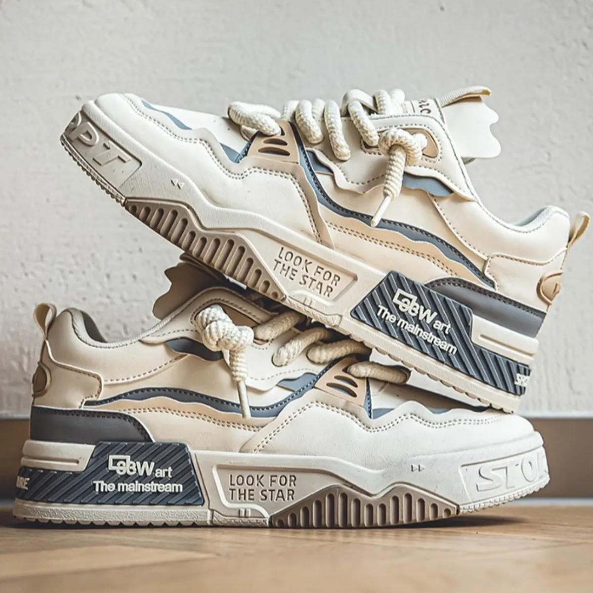 

Мужские модные кроссовки для скейтбординга, нескользящая дышащая легкая удобная обувь на шнуровке для занятий спортом на открытом воздухе, повседневная повседневная одежда, всесезонные