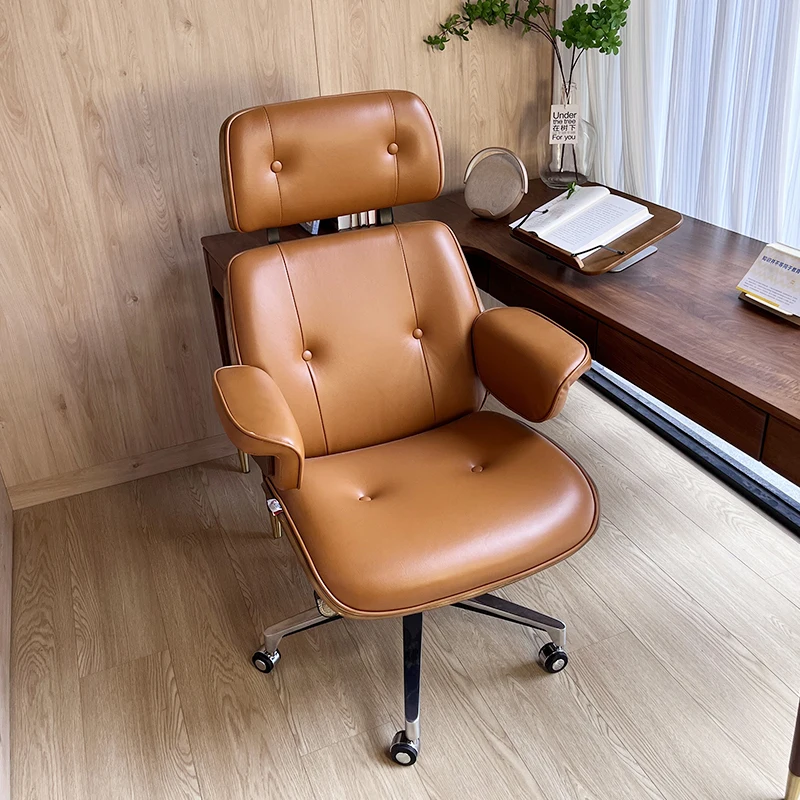 Modern Headrest Office Chair Tall Luxury Elegant Ergonomic Gaming Chairs Playseat Armchair Wheel Fauteuil De Bureau Furniture