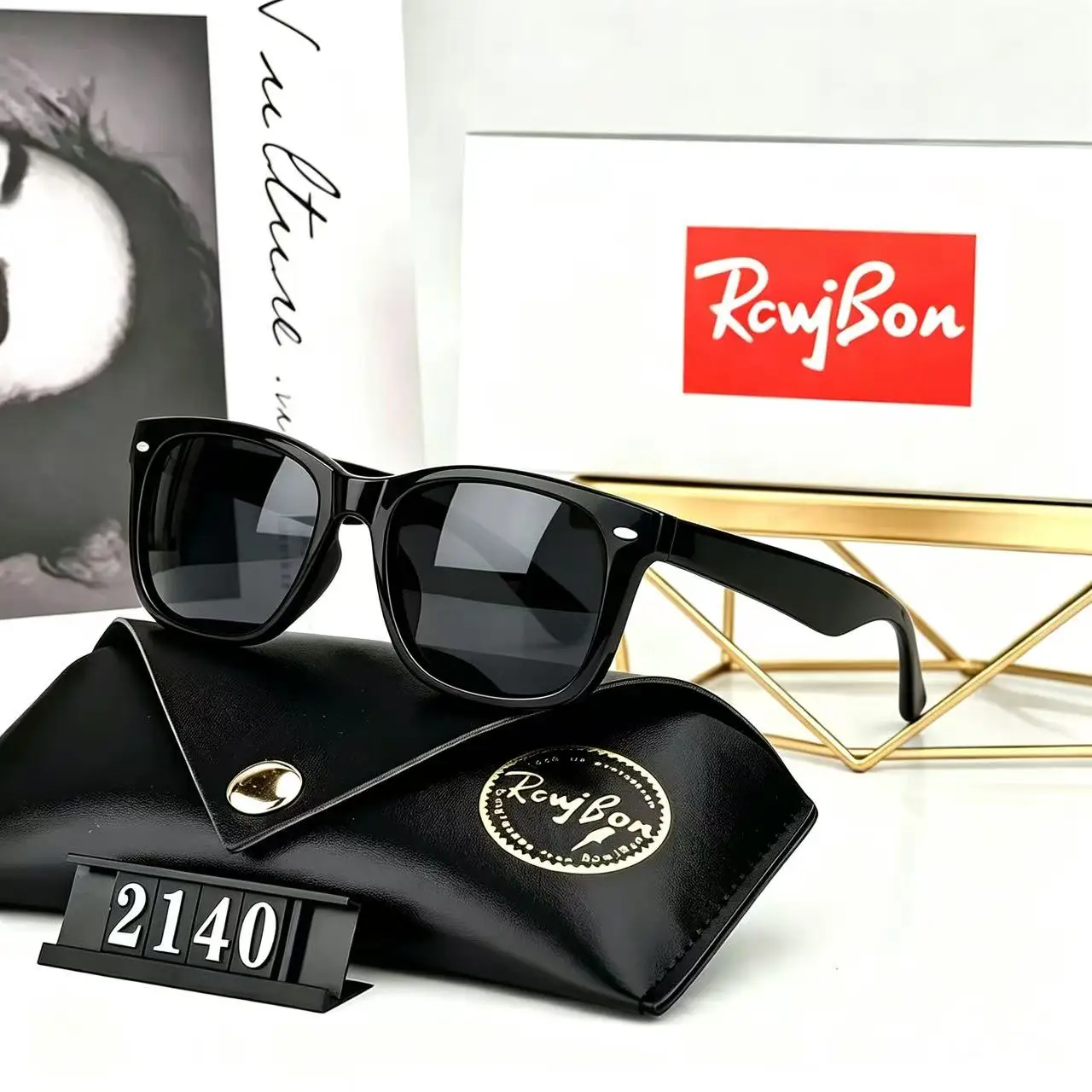 Vintage Square Unisex Men Women Luxury Brand Designer Classic Driving Traveling Rectangle Tropical Vacay Outfits Shades for Man