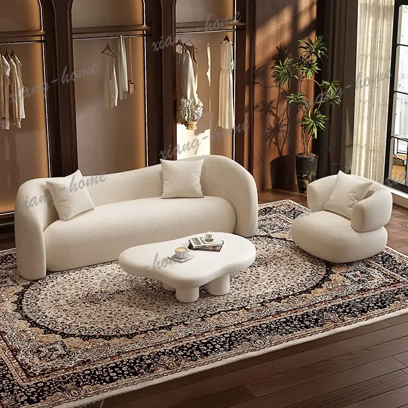 LSAdults Relaxing Living Room Sofas Apartment Classic Nordic Cinema Sofa Elegant Economic Meubles De Salon House Accessories