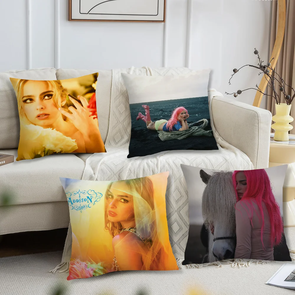 المغني أ-أديسون راي أديسون غطاء الوسادة كيس وسادة وسادة مربعة غرفة نوم اللوح الأمامي أريكة المعيشة مسند الظهر وقت القيلولة #3