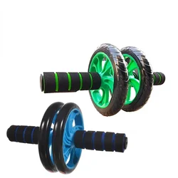 Multifunctional double-wheeled abdominal wheel and abdominal muscle wheel, home abdomen and thin waist roller fitness equipment