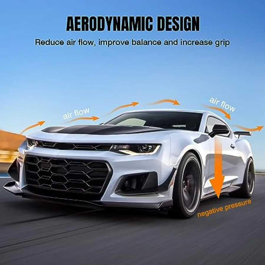 สปอยเลอร์ลิ้นกันชนหน้าสำหรับ MR2 SW20 ปี 1991-1995 แบบ PU สไตล์โรงงาน ชุดแต่งสปลิตเตอร์หน้า ป้องกันรอยขีดข่วนใต้กันชน สีดำ ไม่ลงสี