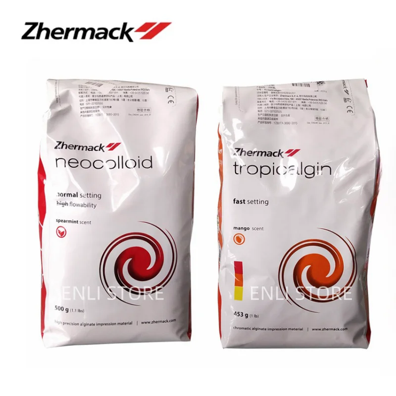 Zhermack Alginate For Dental Impression Zhermack Tropicalgin For Teeth Molding Model Material Chromatic Fast Dentistry Supplies