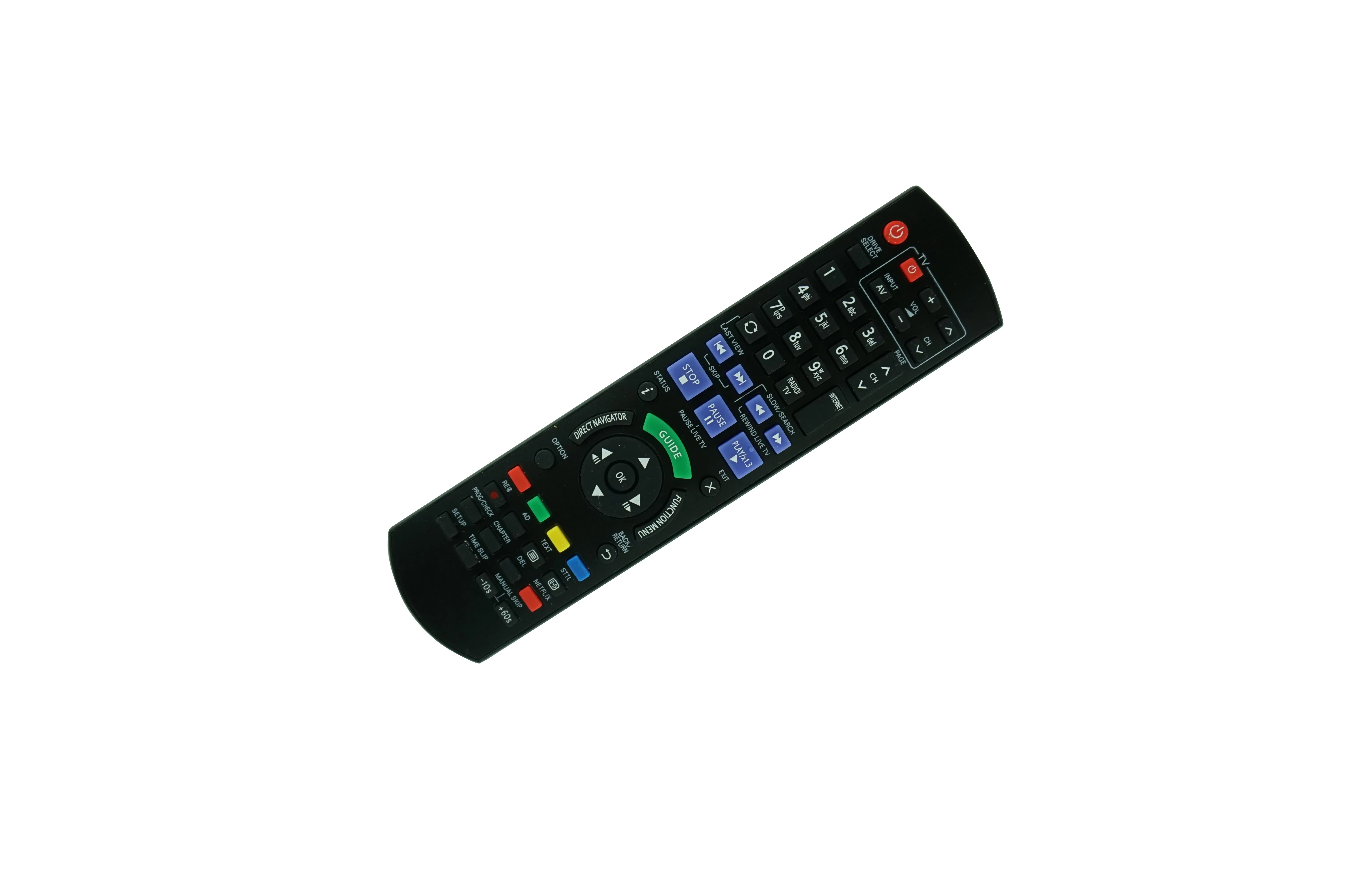 Remote Control For Panasonic N2QAYB000781 DMR-HW220EBK DMR-HW120 DMR-HW220 DMR-HW120EBK N2QAYB000764 DVD HD Recorder Player