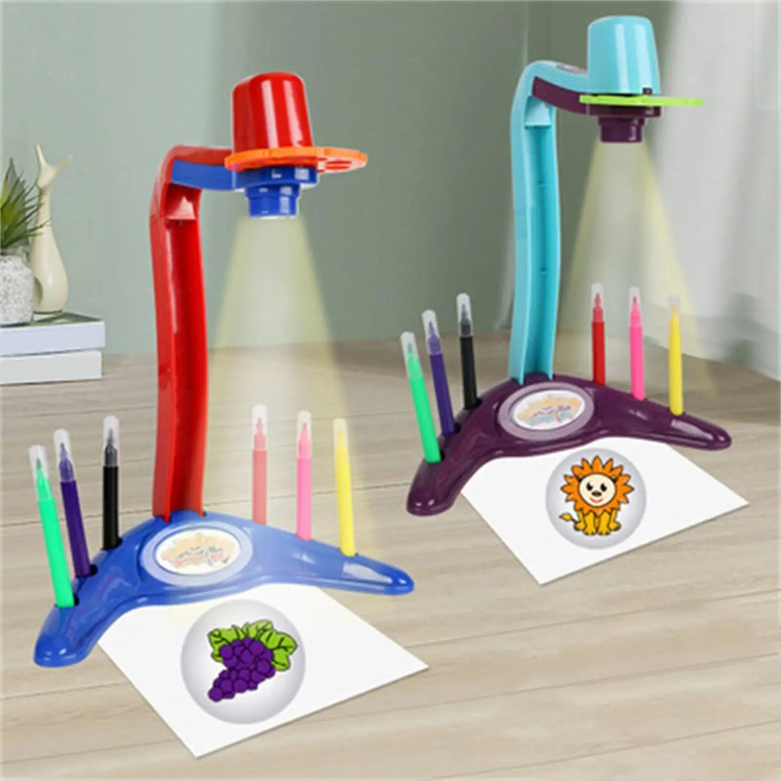 

Trace and Draw Projector Learning Table Painting Machine Board Educational Attractive Innovative Toy