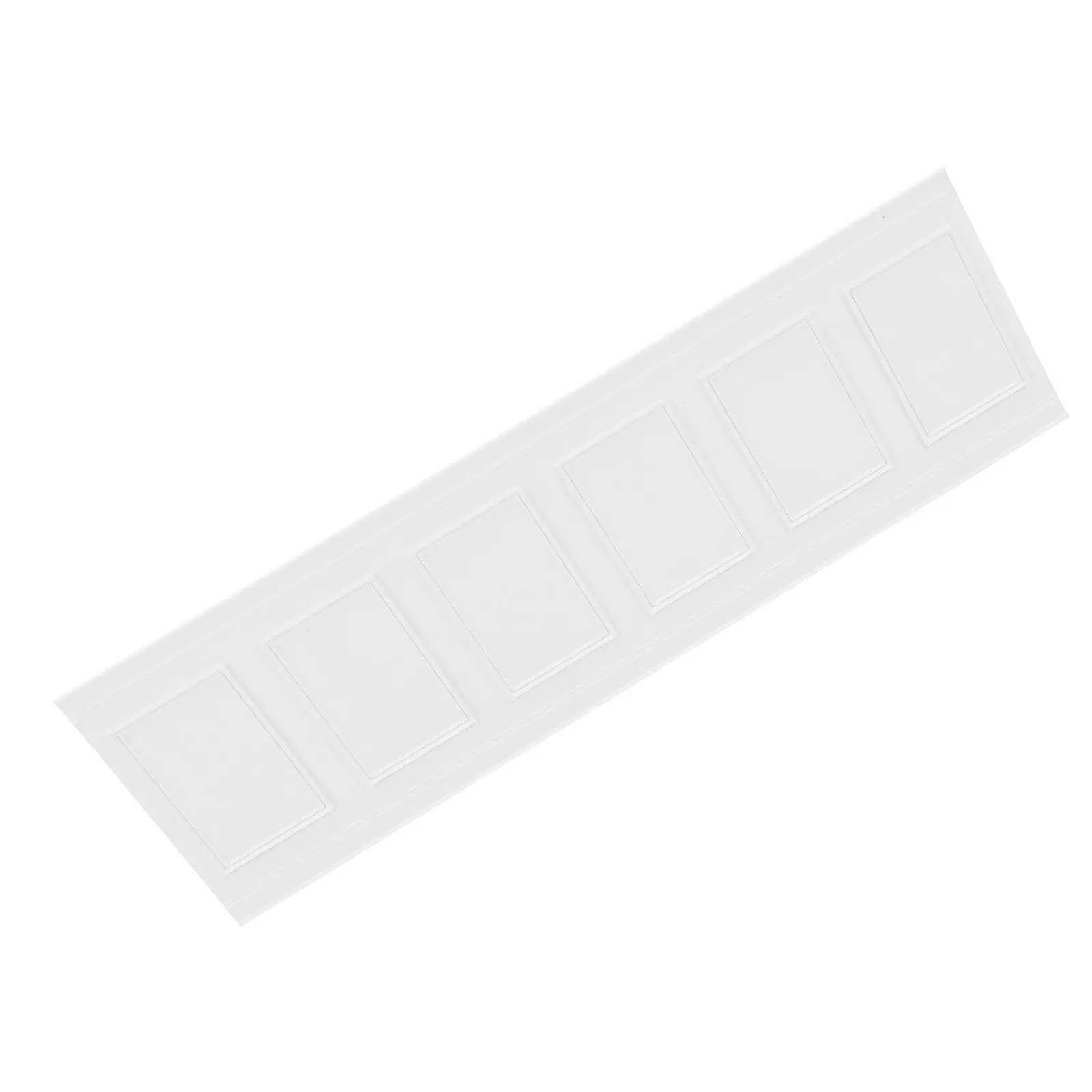 

Self Adhesive Dollhouse Molding for Miniature Wall Panels Flexible Skirting Board Seamless Installation
