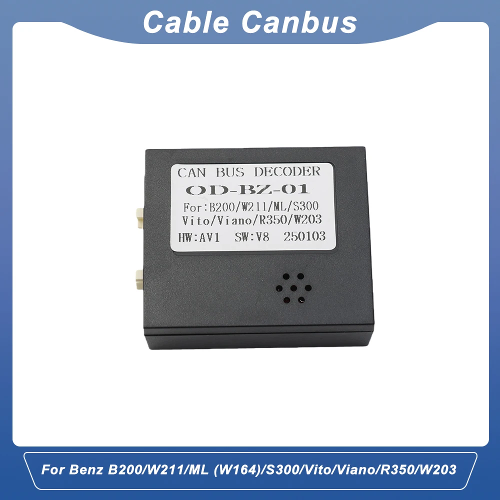 

Car Wiring Harness Adapter Canbus Box OD-BZ-01 for Benz B200/W211/ML (W164)/S300/Vito/Viano/R350/W203