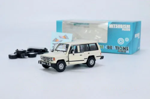 New BM 1/64 Scale 1st Gen Pajero MK1 1983 Diecast Alloy Toy Cars By BM Creations JUNIOR For Collection Gift