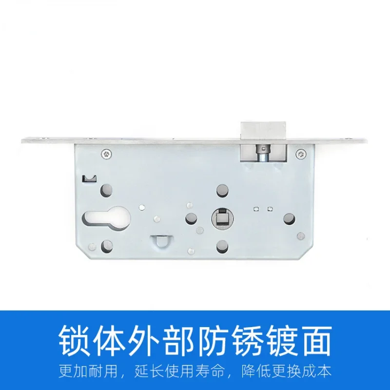 

Stainless Steel 304, 5572 Hole Pitch Double Tongue Lock Body, Insert Core Lock Accessories, Fireproof Door Lock Body