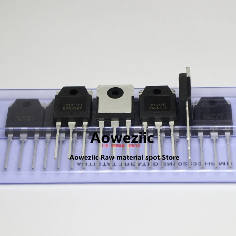 Aoweziic 2021+ 100% New Imported Original  SGT50T65FD1PN  50T65FD1   TO-247  IGBT Transistor  50A 650V