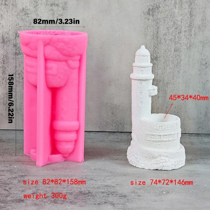 Silicone Holder Molds Plaster Silicone Molds for Candle Holder