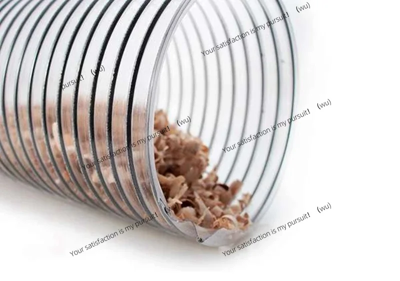 For Use With Dust Collectors With Ports. Ideal For Shop Vacuums 2Inch OD 50Mm Clear PVC Dust Collection Hose