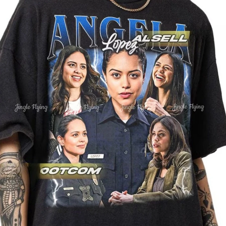 Limited Angela Lopez Vintage T-shirt Gift For Woman And Man