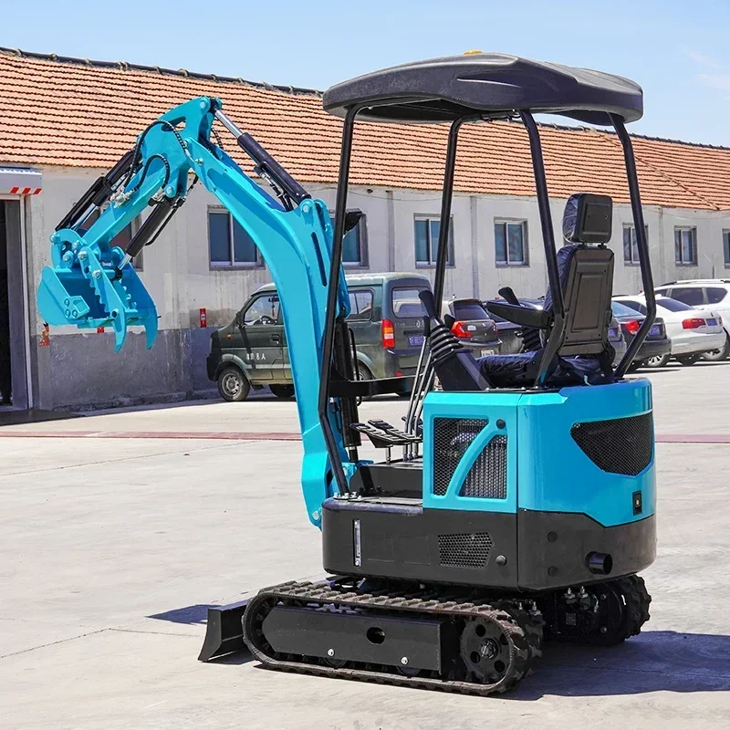 The Cheapest Excavator Manufacturer Sells Small Excavators, Mini Bagging Machines, 0.8T 1T 1.8T 2-ton Mini Excavators