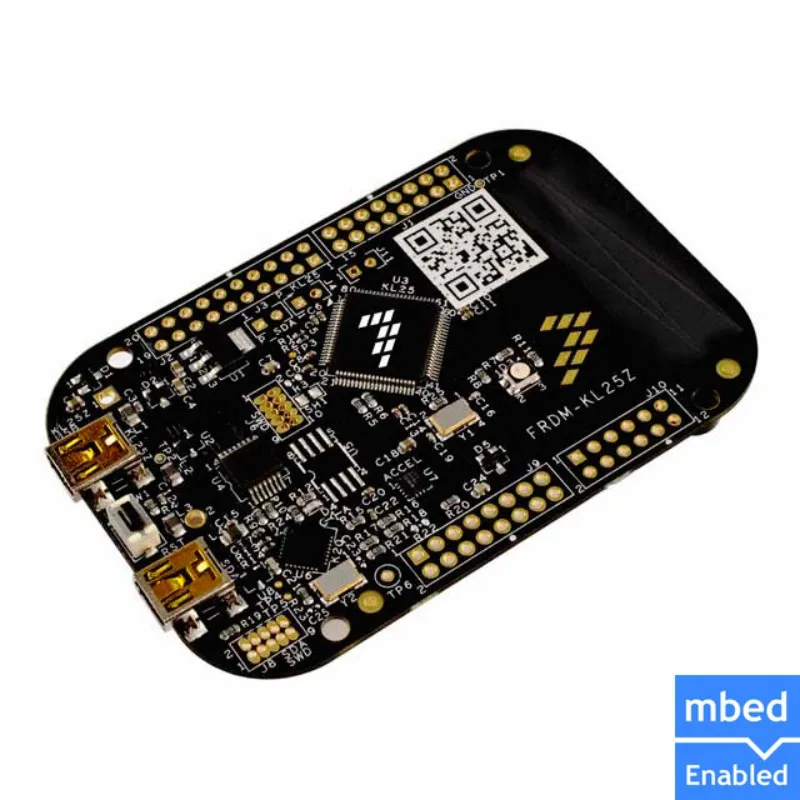 

Плата и наборы разработок FRDM-KL25Z — платформа разработки ARM Freedom, микроконтроллер Kinetis K, K22, 120 МГц, 512 КБ Flash